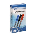 CD marker 0,4/1mm dupli okrugli vrh Crna