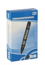 Permanentni marker 2,5-4mm okrugli vrh Crna