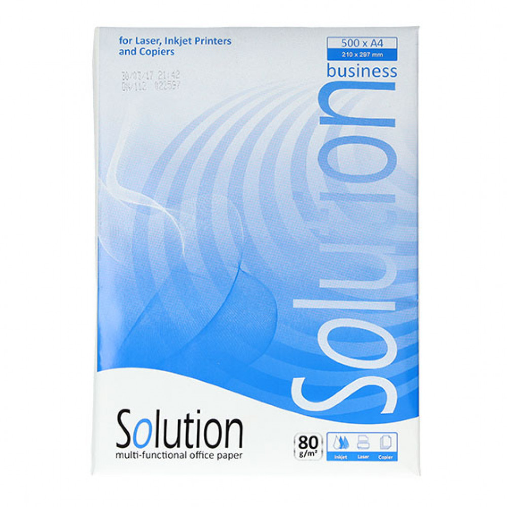 Papir A4, Solution, Business, 80gr.