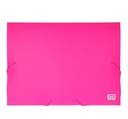 Mapa sa 2-Gume ''Box'', PP A4, Neon rozna