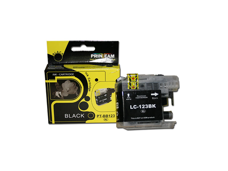 BROTHER LC-123xl, BLACK, 20ml.