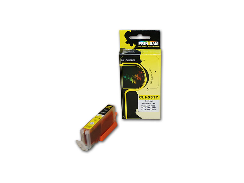 Canon CLI-551xl, YELLOW, 695str.