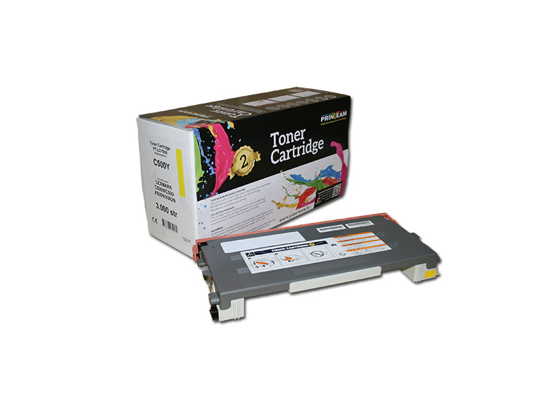 LEXMARK C500, Yellow, 3000str.