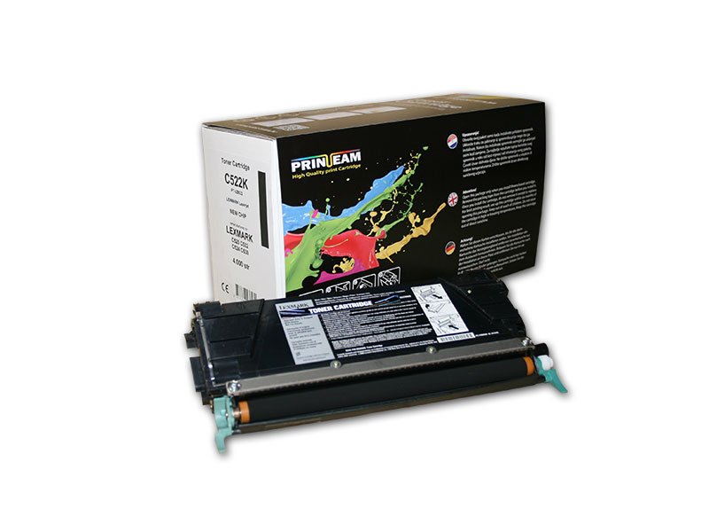 LEXMARK C522, Black, 4000str.