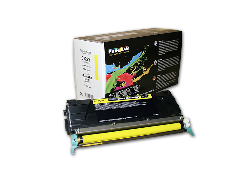 LEXMARK C522, Yellow, 3000str.