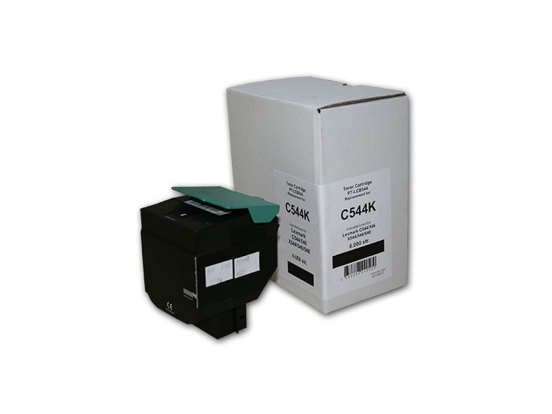 LEXMARK C544, Black, C544X1KG, 6000str.