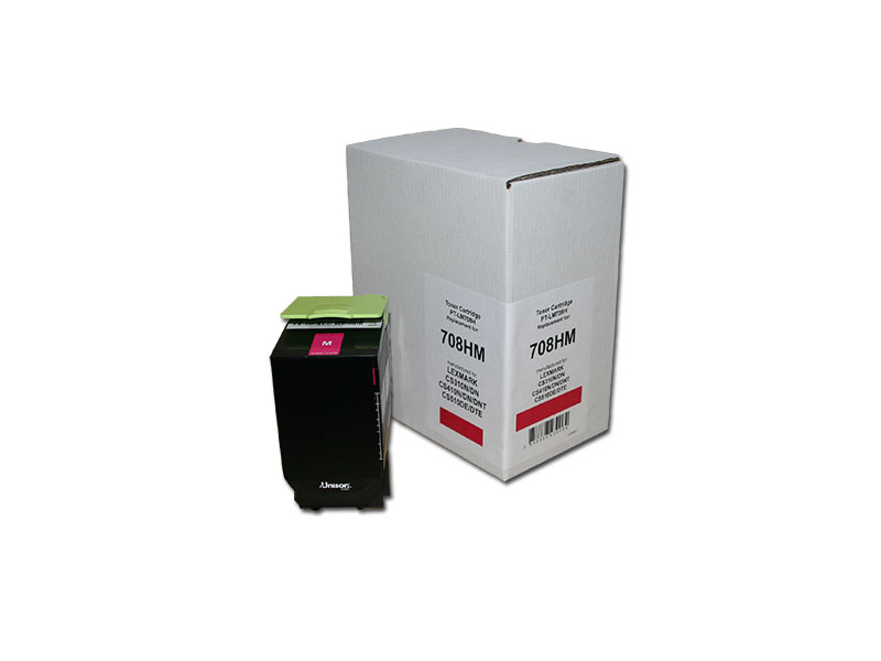 LEXMARK 708H, Magenta, 70C8HM0, 3000str.