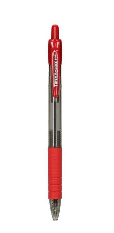 Kemijska olovka ''Classic Grip'' 0.7mm, Crvena