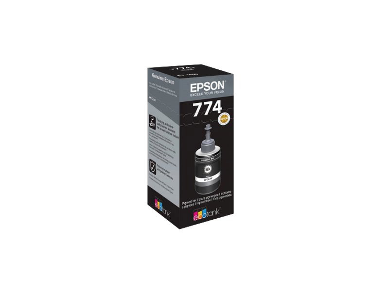 EPSON T7741, BLACK PIGMENT, 140ml., CISS