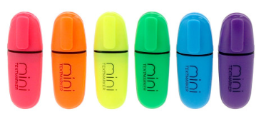 Textmarker Kosi Vrh "Neon Mini" 6/1