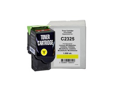 [755786] LEXMARK C2325, Yellow, C2320Y0, 1000str.