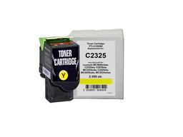 [755782] LEXMARK C2325, Yellow, C232HY0, 2300str.